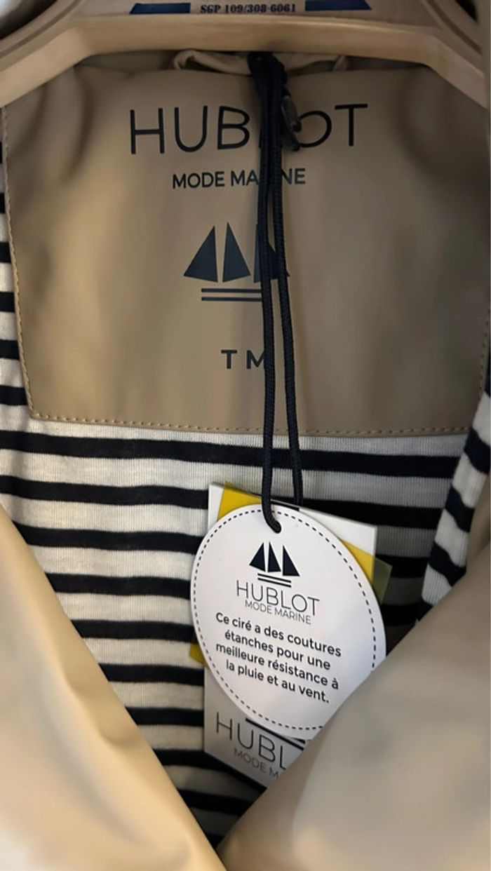 Trench ciré mixte taille M hublot - photo numéro 5