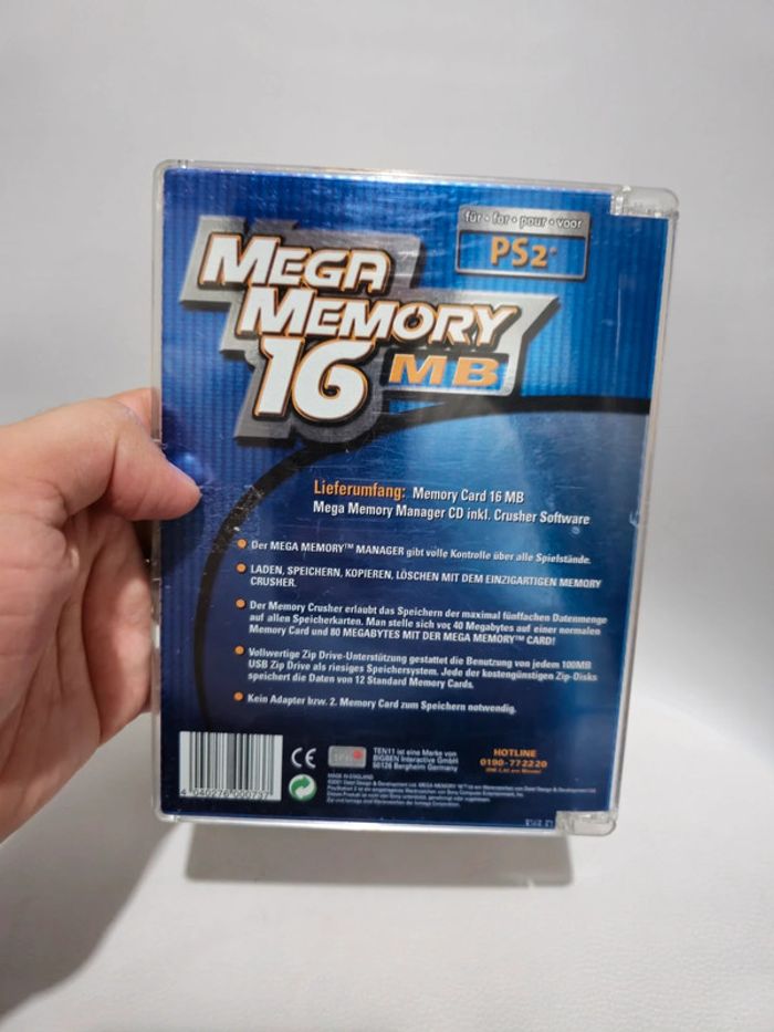 Mega Memory 16 MB PS2 - photo numéro 2
