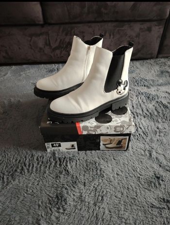 Bottines blanches pointure 39 Disney