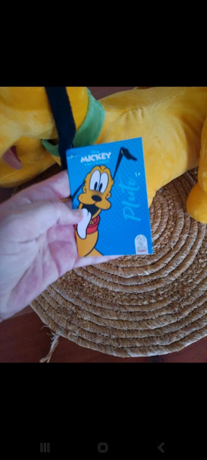 Grande Peluche Disney Pluto - photo numéro 4