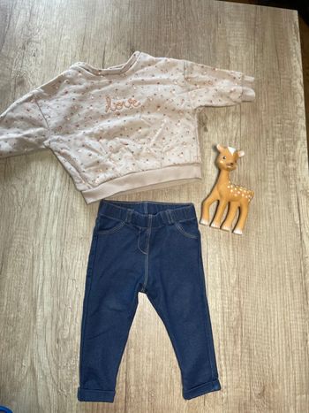 Ensemble 6 mois fille