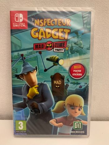 Inspecteur gadget mad Time party sur Nintendo switch
