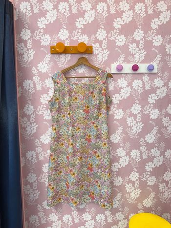 Robe vintage à fleurs 70