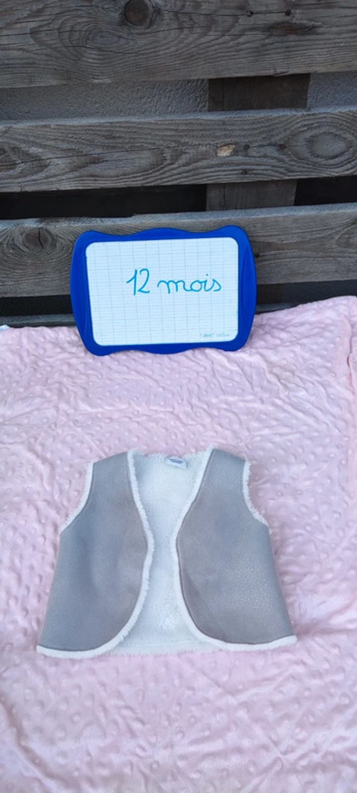 Boléro polaire 12 mois