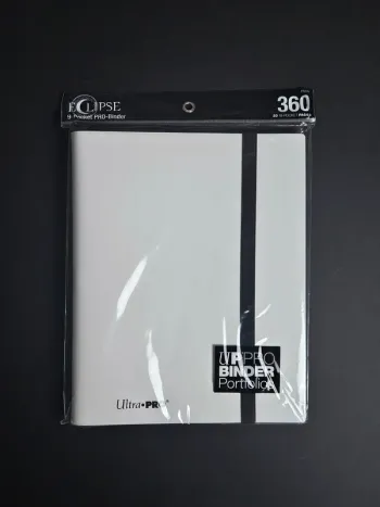 Ultra Pro - Pro Binder - Eclipse - 9 Cases - Blanc / Arctic White