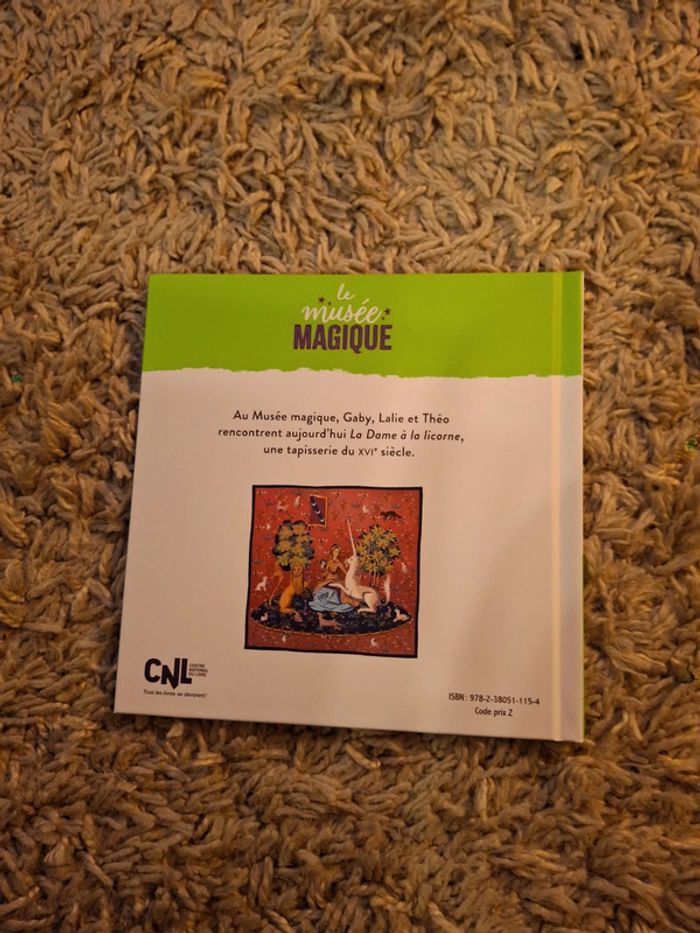 La dame a la licorne hachette jeunesse livre Macdonald - photo numéro 2