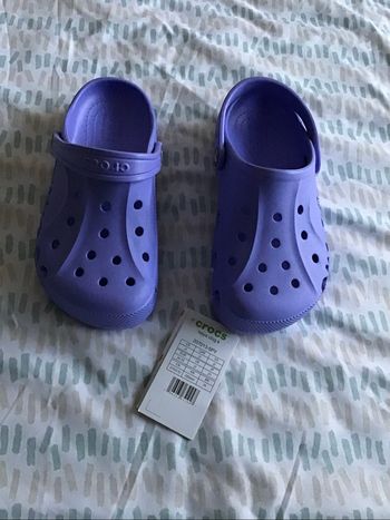 Sabots Crocs bleu/violet