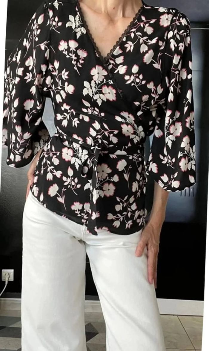 Blouse cache cœur - photo numéro 3