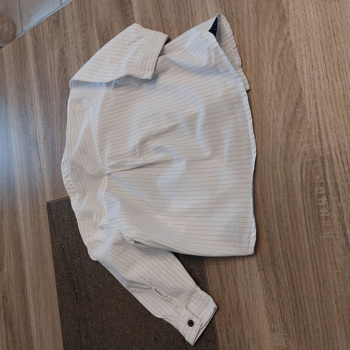 Ensemble salopette chemise garçon 12 mois - photo numéro 2