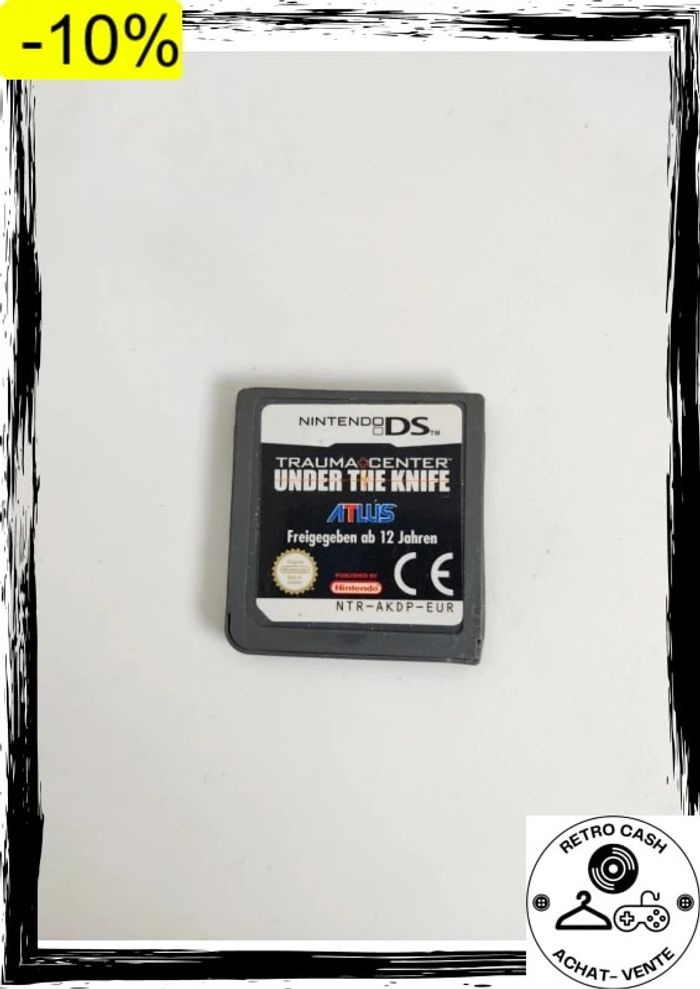 Trauma Center Under the Knife Nintendo DS nds Pal EUR