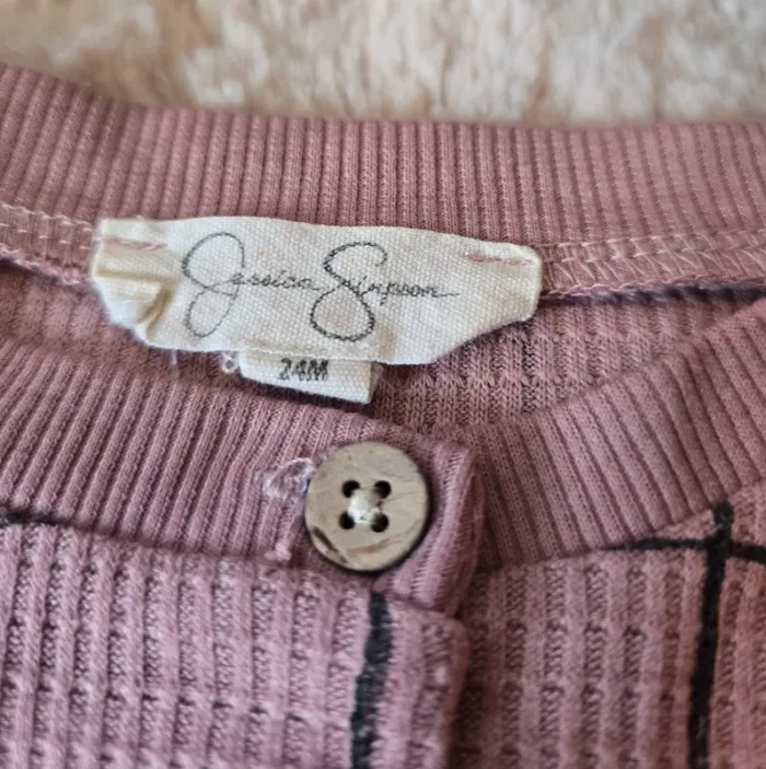 Adorable ensemble 3 pièces signé Jessica Simpson - Taille 12 mois - photo numéro 4