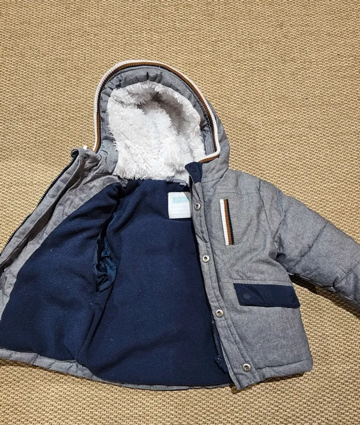 Menteau hiver taille 18 mois obaibi - photo numéro 2