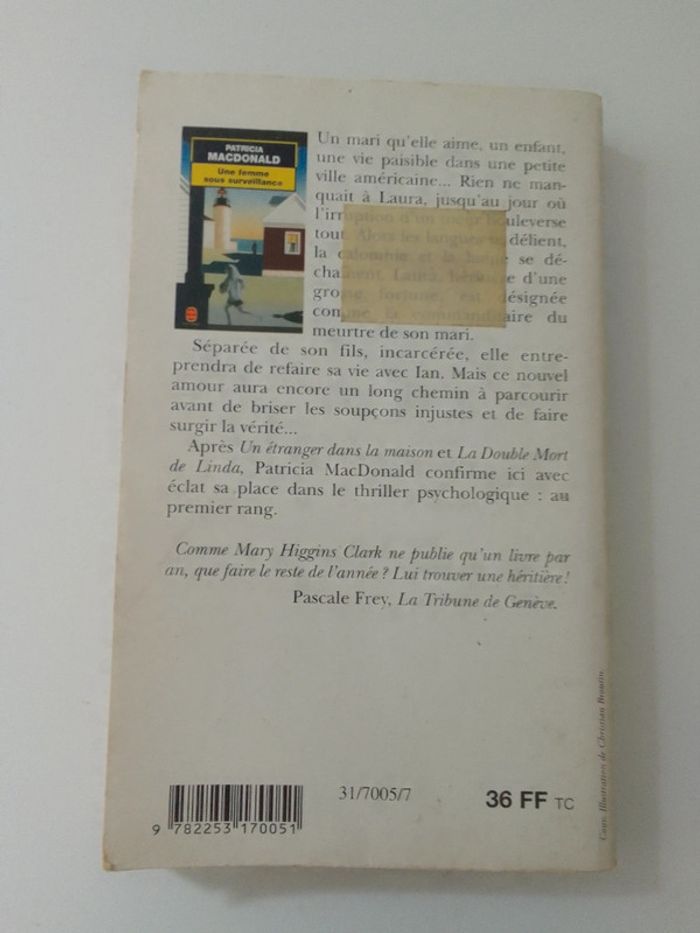Patricia Macdonald 🍀 Une femme sous surveillance - photo numéro 2