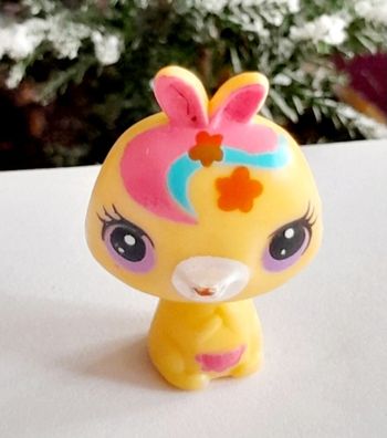 Petite Figurine Littlest Pet Shop Lapin jaune