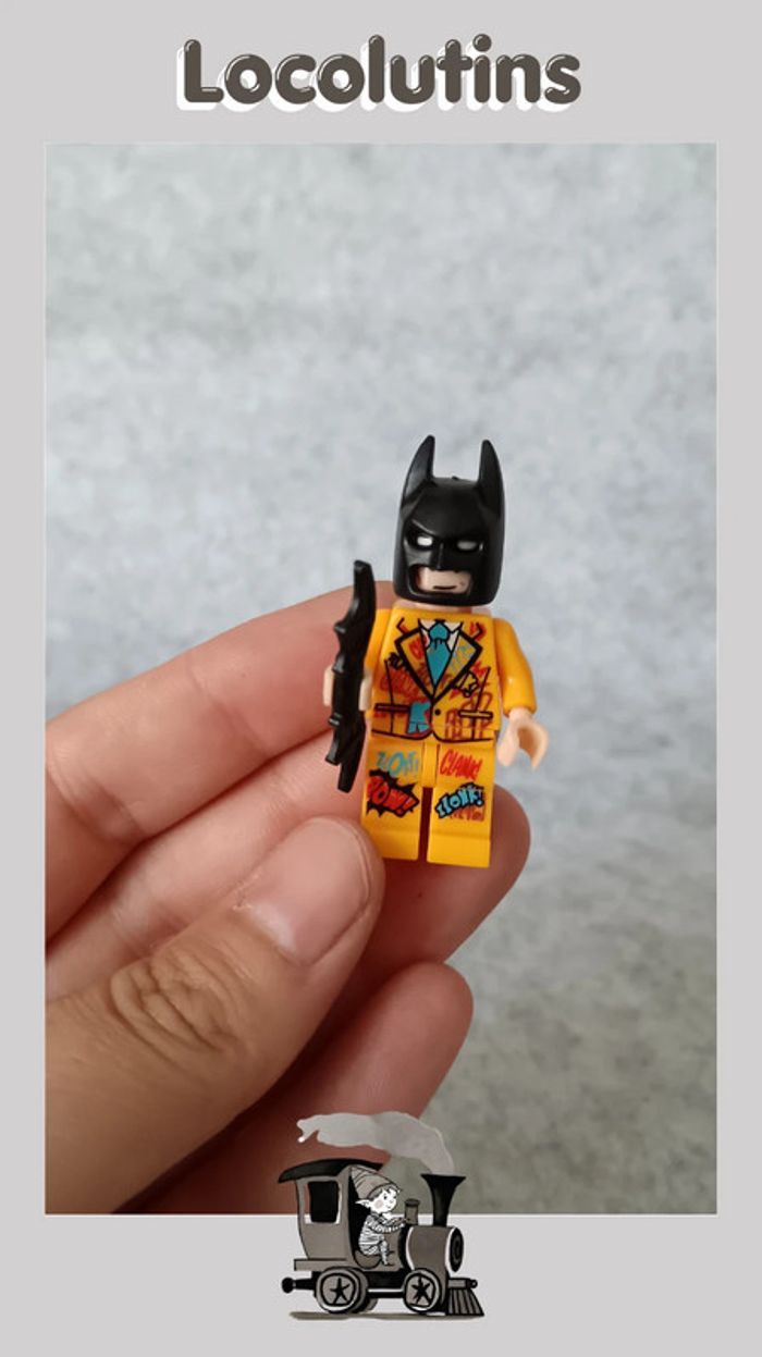 🚂 Figurine Batman en vêtement comics - photo numéro 2