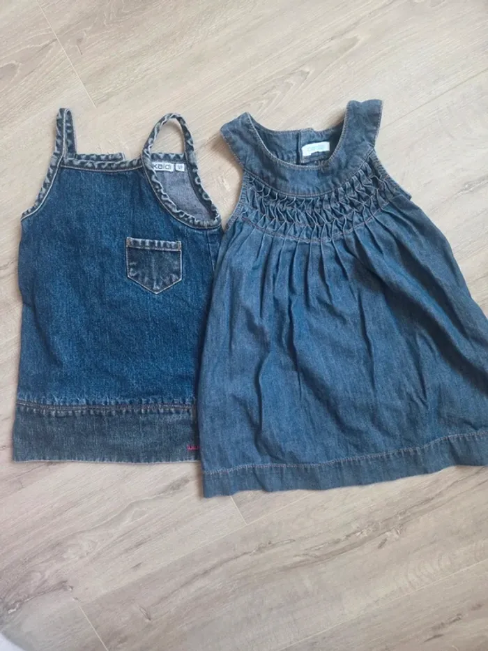 2 robes en jean