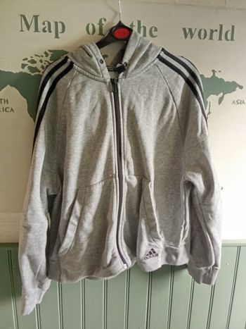 Veste à capuche courte femme Adidas