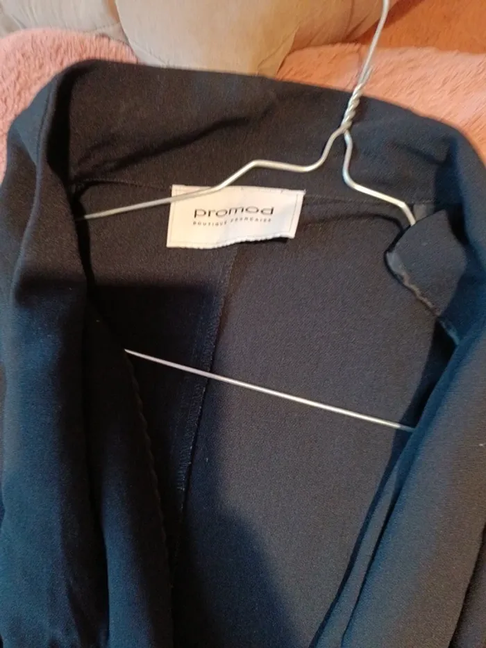 Veste noire de tailleur légère femme - photo numéro 3
