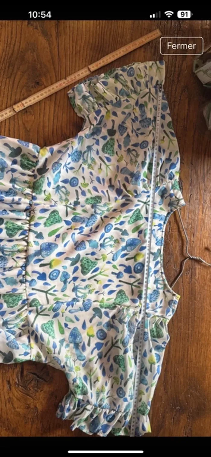 Magnifique Robe doublée à fleurs neuve - photo numéro 12