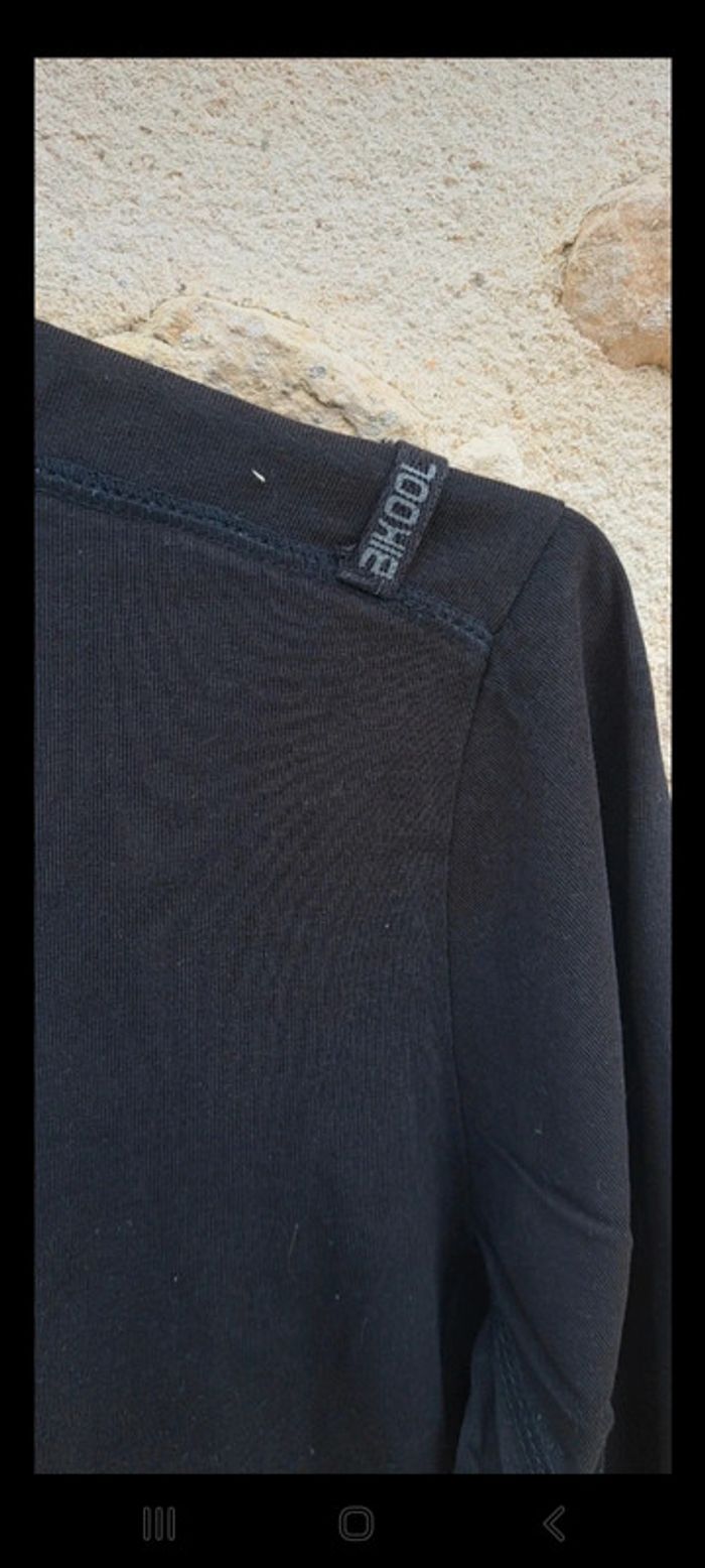 Tee-shirt manches longues noir Bikool 16 ans - photo numéro 3