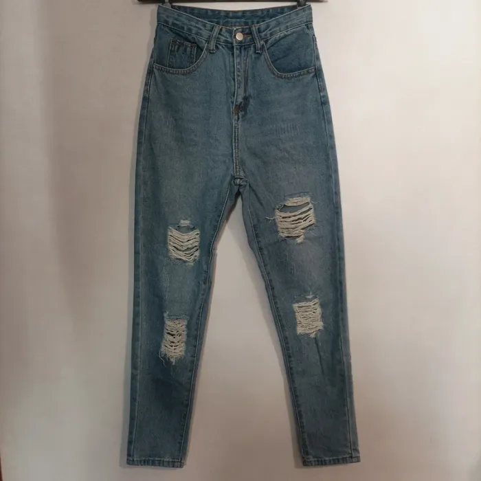 Jean taille haute Shein t.32/34 - photo numéro 2