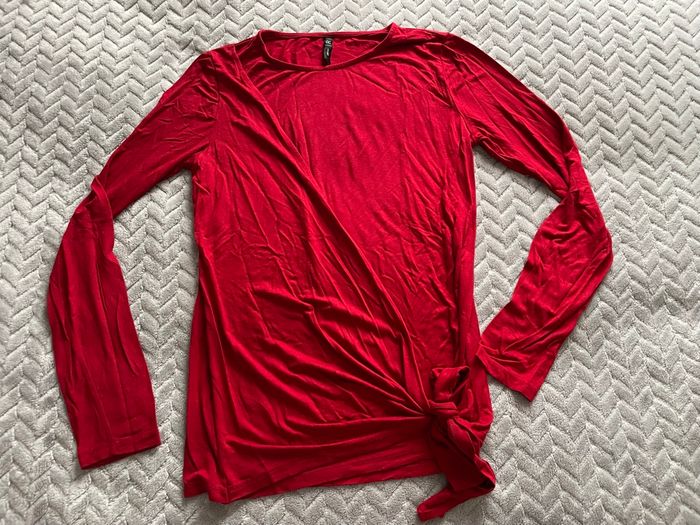 T-shirt croisé taille M - photo numéro 2