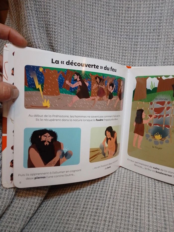 Les hommes Préhistoriques - Ma baby encyclopédie Larousse - photo numéro 4
