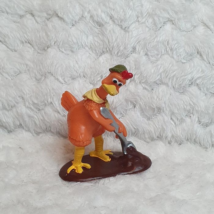 Figurine jouet vintage toys 90s chicken run poule ginger