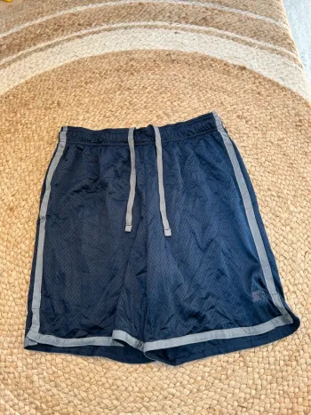 Short Homme Starter Marine et Gris Taille M | Très Bon État #BS1915