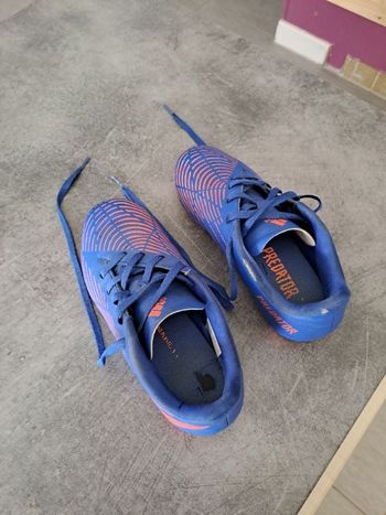 Crampons adidas prédator 34