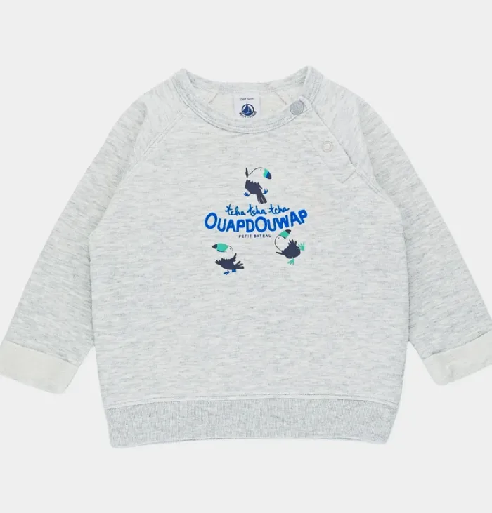 Petit Bateau Sweatshirt 12 mois en coton