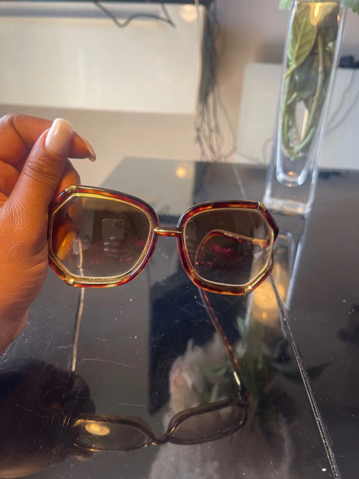 Lunettes de soleil ted lapidus verres jaunes