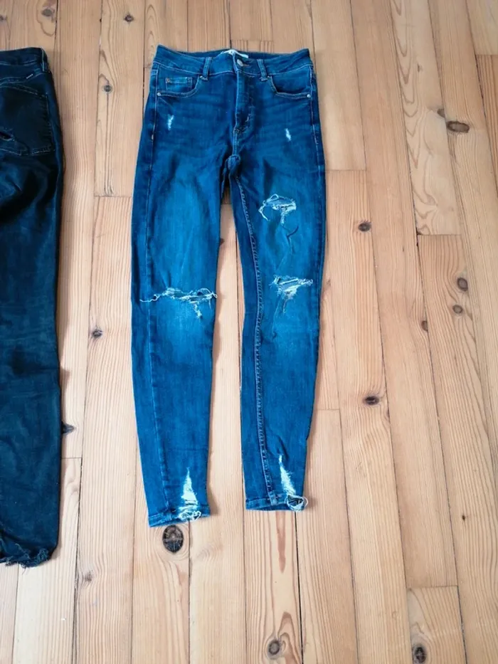 Jeans troués lot - photo numéro 6