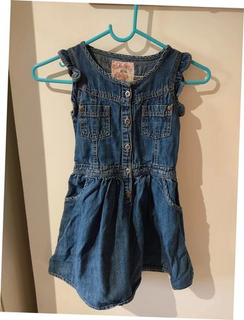 Robe en jean Rockabilly Cherry