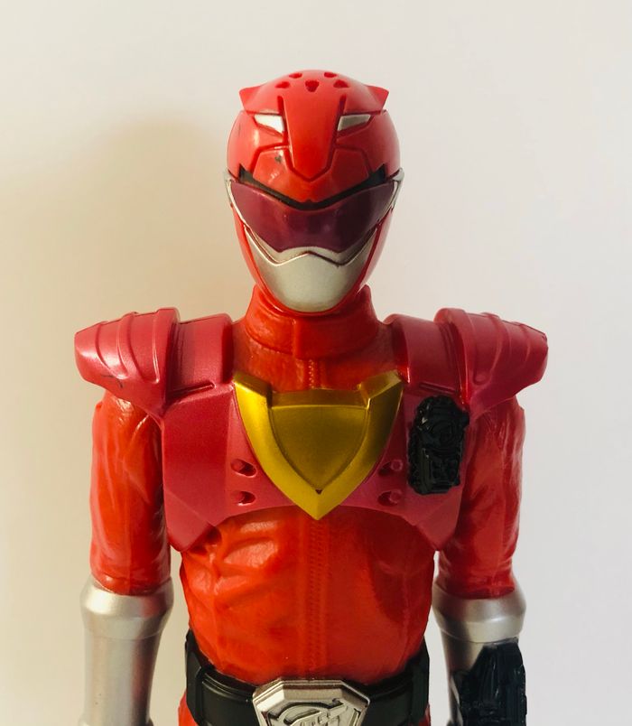 E7802 Saban’s Power Rangers Beast X Red action figurine Rouge 30 cm lot transformers SOP77 - photo numéro 2