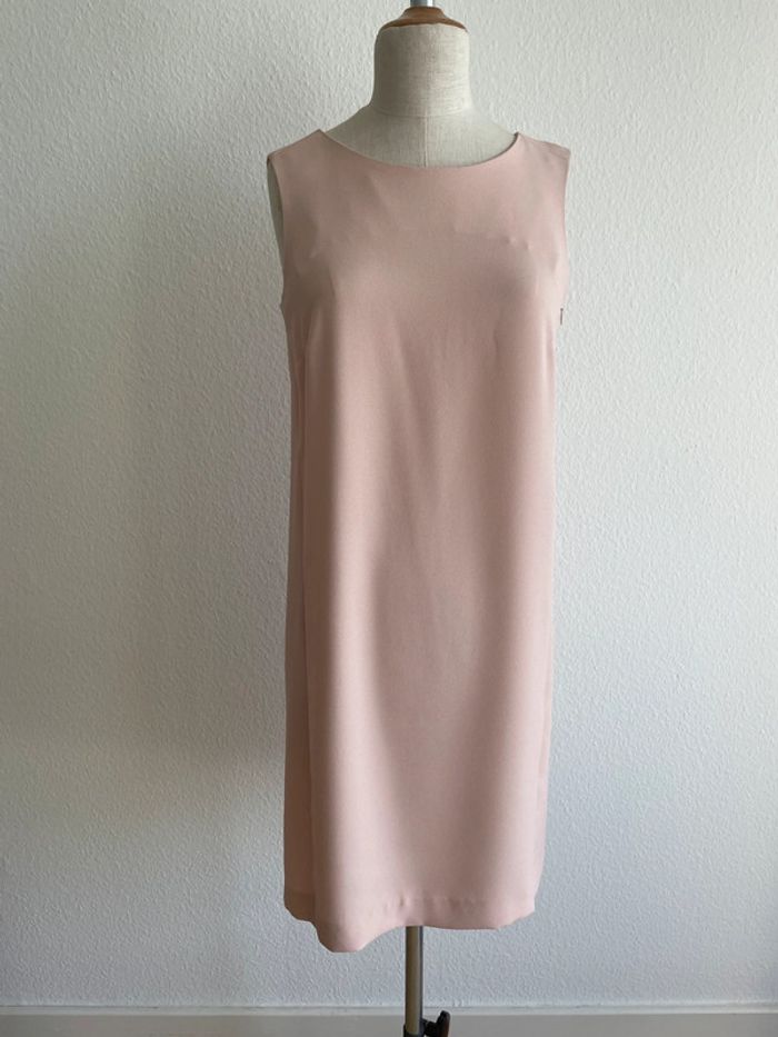 Robe rose sans manche Devernois - photo numéro 3