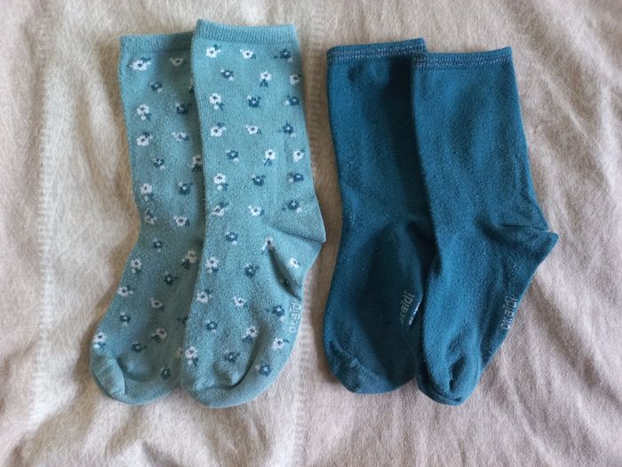 Lot de 2 paires de chaussettes - 31/34 - photo numéro 2