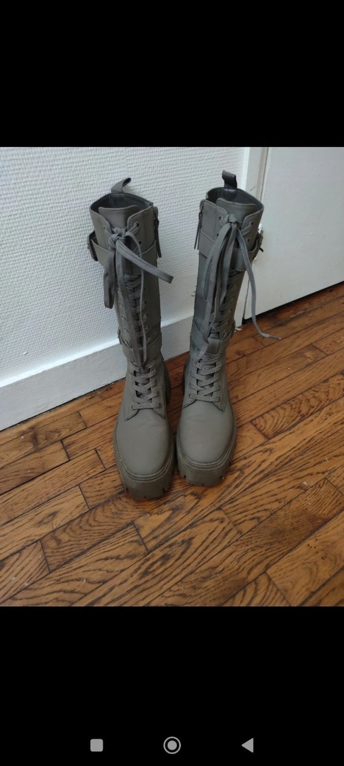 ZARA 39 Boots mi haut - photo numéro 6