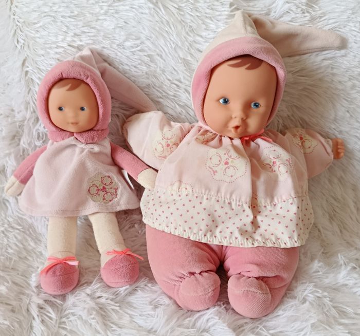 Lot de 1 Poupons Babipouce- une poupée miss rose Corolle fleur de coton - photo numéro 1