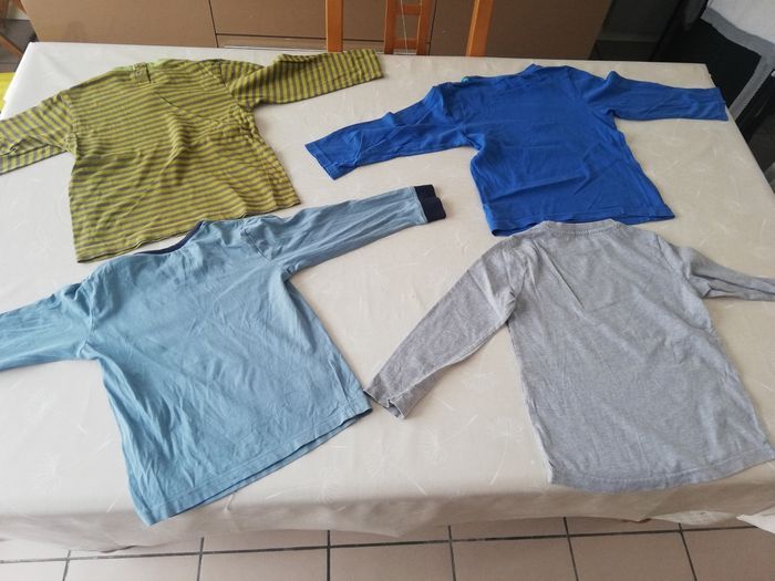 Lot 4 TS manches longues marques diverses 5 ans - photo numéro 3