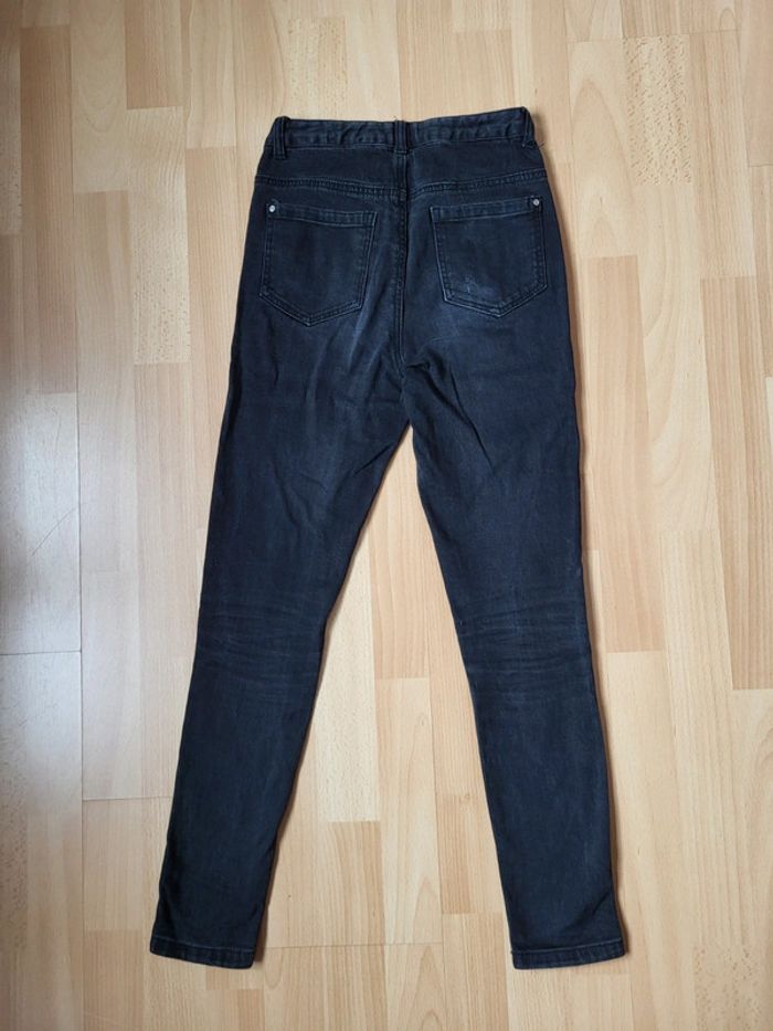 Jean slim noir taille réglable 12 ans La Redoute - photo numéro 10