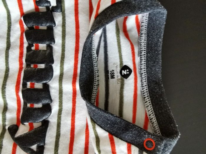 Lot 3 Tee-shirt manches courtes 18 mois - photo numéro 4