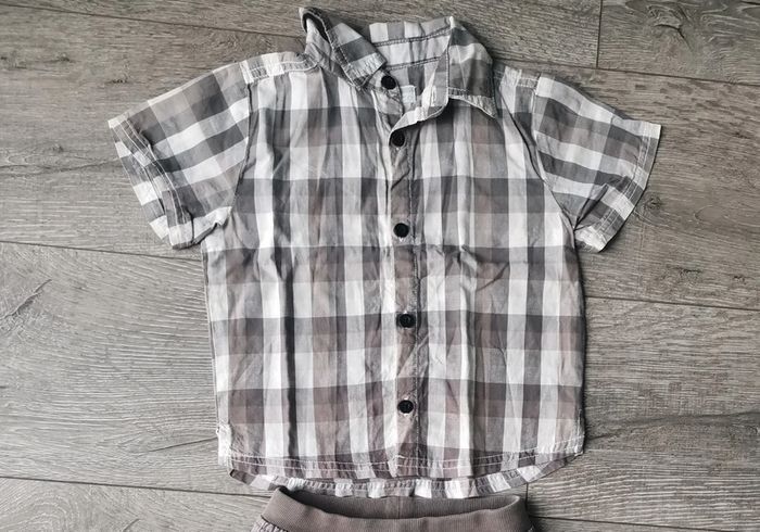 Chemise manches courtes 2 ans
