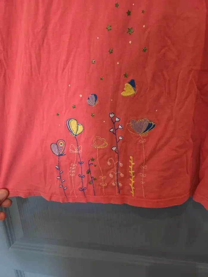 Chemise de nuit rose sergent major 8 ans - photo numéro 2