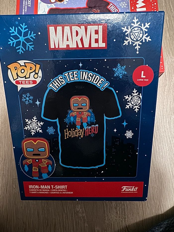 Funko POP Tees tee shirt Noël