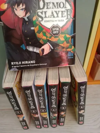 serie 7 mangas Demon Slyer