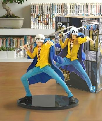 🏴‍☠️ [NEUF] Figurine One Piece - Trafalgar Law - Battle Record Collection - Banpresto 16 cm