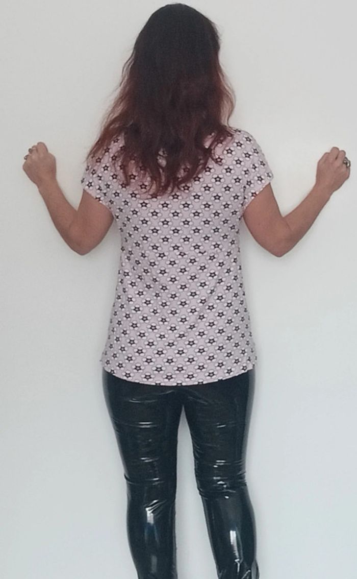 Haut pastel fleuri casual romantique taille 42 - photo numéro 5