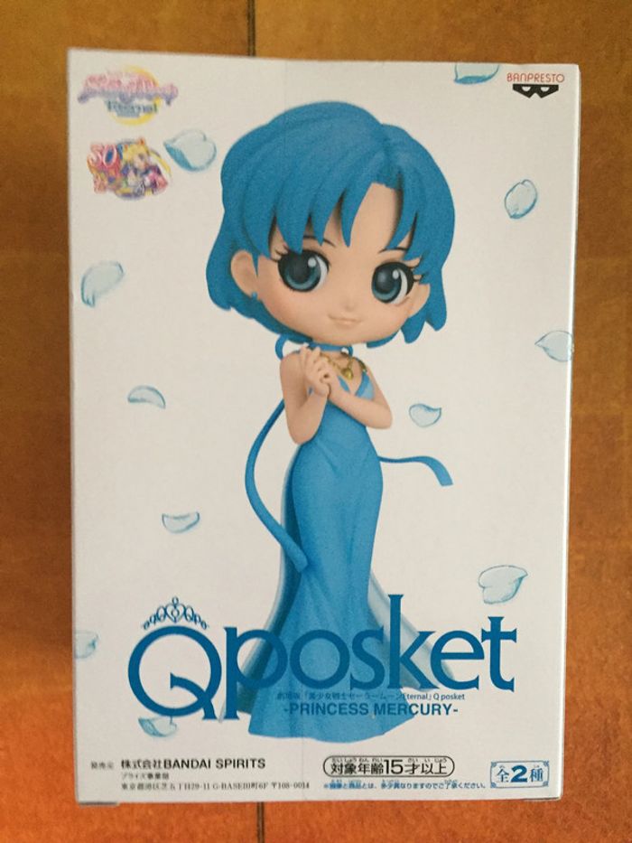 Qposket Sailor Moon Eternal Princess Mercury version B Banpresto