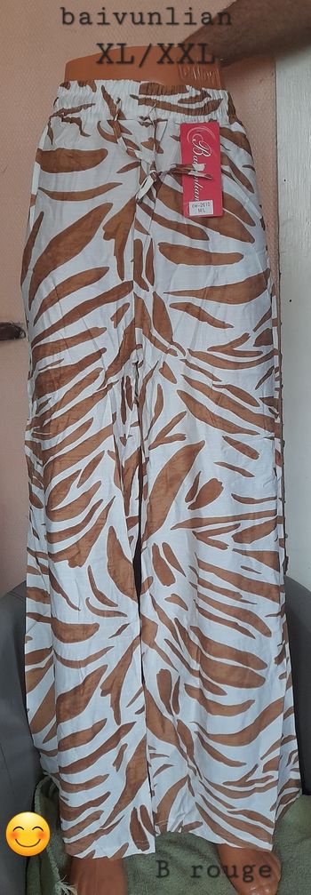 Pantalon élastique à la taille XL/XXL